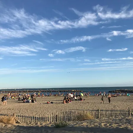 2-3 Pers Parking Clim Vue Port Et דירה לה גרנד מוט