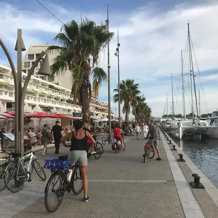 2-3 Pers Parking Clim Vue Port Et La Grande Motte