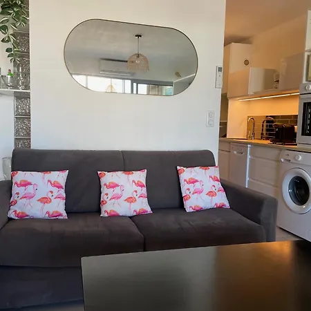 Apartment 2-3 Pers Parking Clim Vue Port Et *
